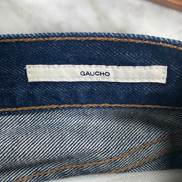 Citizens of Humanity Dark Wash High Waisted Gaucho Jeans - Picture 12 of 14